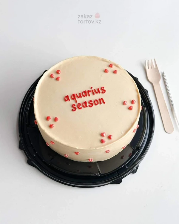 Бенто - торт "Aquarius season"